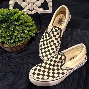 Vans slip-ons size 8 womens
